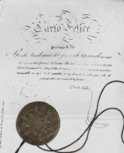 CH AEV, Antoine de Rivaz, R1z carton 103/7